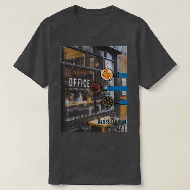 Camiseta Barista 32 (Diseño del anverso)