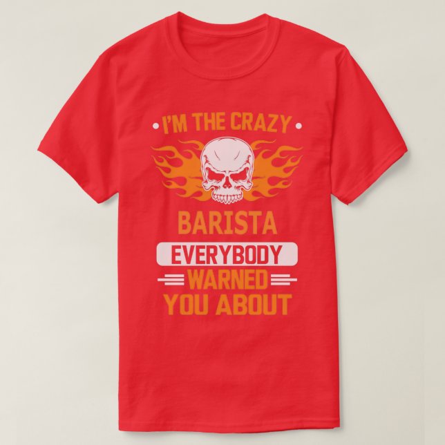 Camiseta barista 48 (Diseño del anverso)