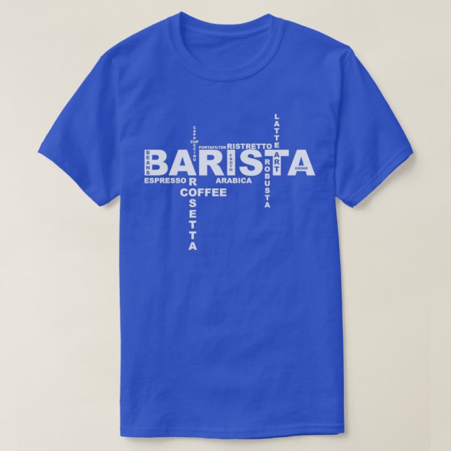 Camiseta Barista 49 (Diseño del anverso)