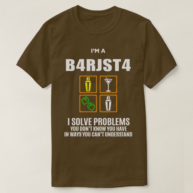 CAMISETA BARISTA 55 (Diseño del anverso)