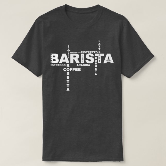Camiseta Barista 65 (Diseño del anverso)