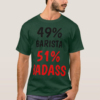 Camiseta Barista Badass