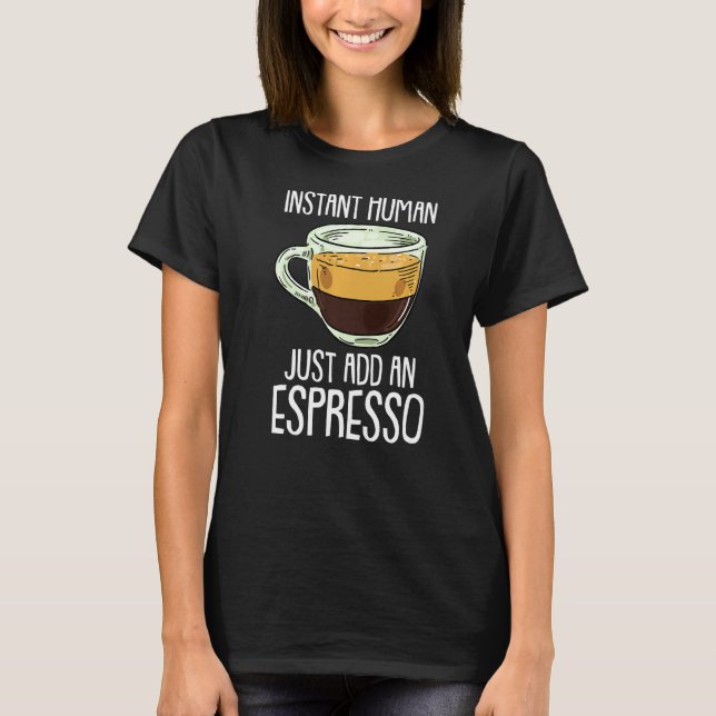 Camiseta Barista Beans Coffee Espresso (Anverso)