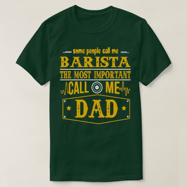 CAMISETA BARISTA BEST COLLECTION 2017 (Diseño del anverso)