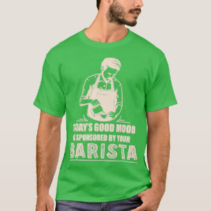 Camiseta Barista Cafetera Cafetera 3