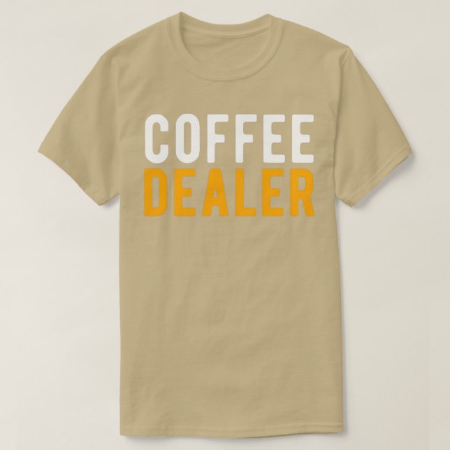 Camiseta Barista Coffee Deal (Diseño del anverso)