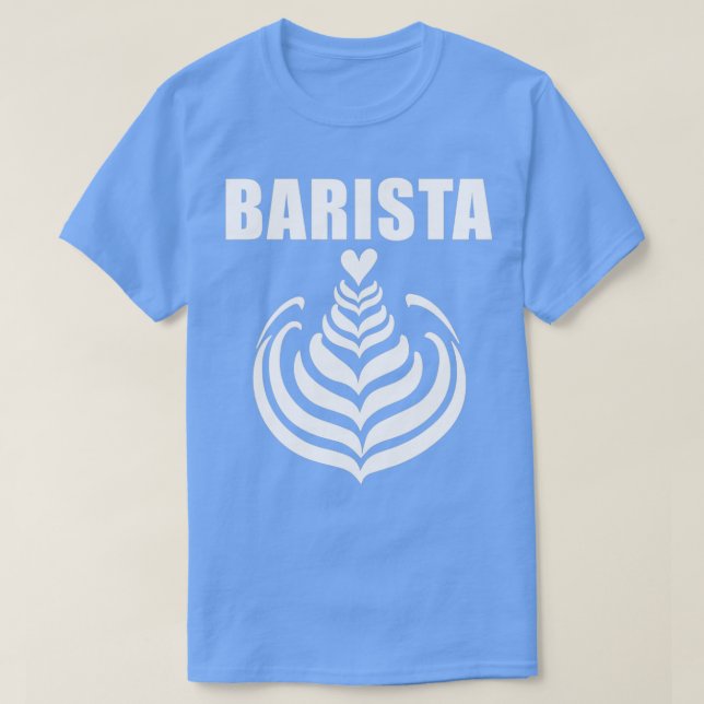Camiseta Barista Coffeemaker Coffee Beans (Diseño del anverso)