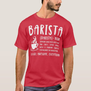 Camiseta Barista Day Barista Definición 2