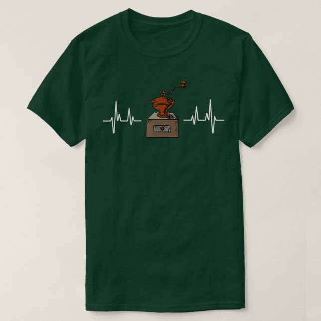 Camiseta Barista De Café Y Café En Tostada 2 (Diseño del anverso)