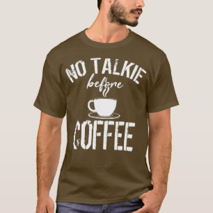 Camiseta Barista Espresso no Talkie antes