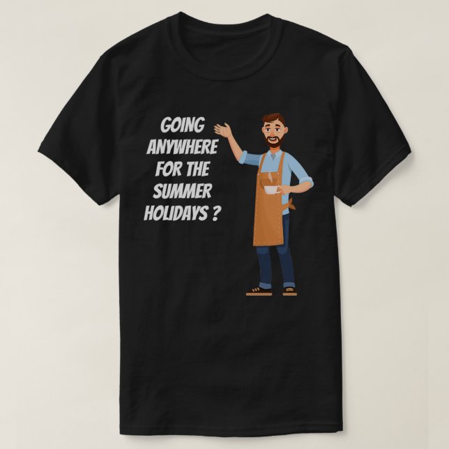 Camiseta Barista Greeting (Diseño del anverso)