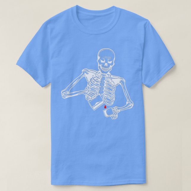 Camiseta Barista Halloween 2 (Diseño del anverso)