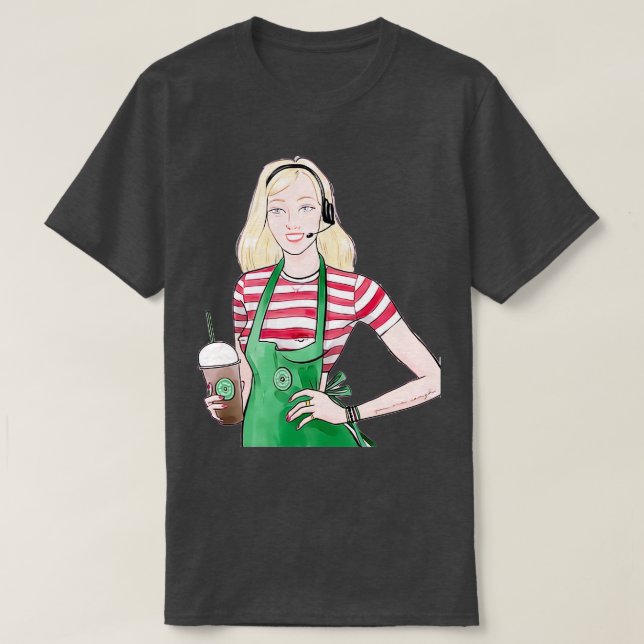 Camiseta Barista Heaux (Diseño del anverso)
