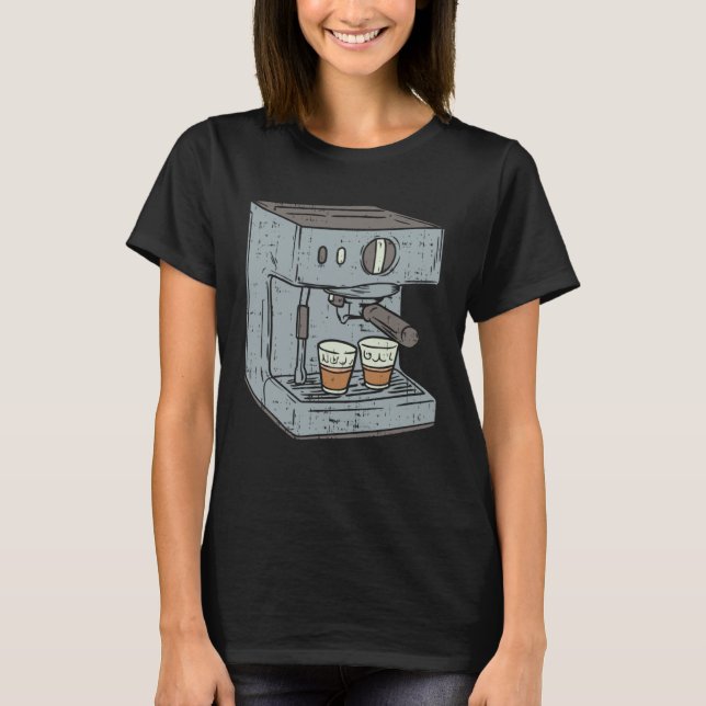 Camiseta Barista I Espresso I Coffee (Anverso)
