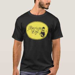 Camiseta Barista Life Coffee Maker Espresso Homebarista Fil