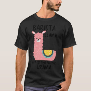 Camiseta barista llama impresionante barista divertido bari