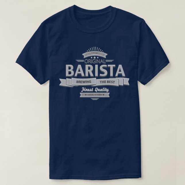 Camiseta Barista original (Diseño del anverso)