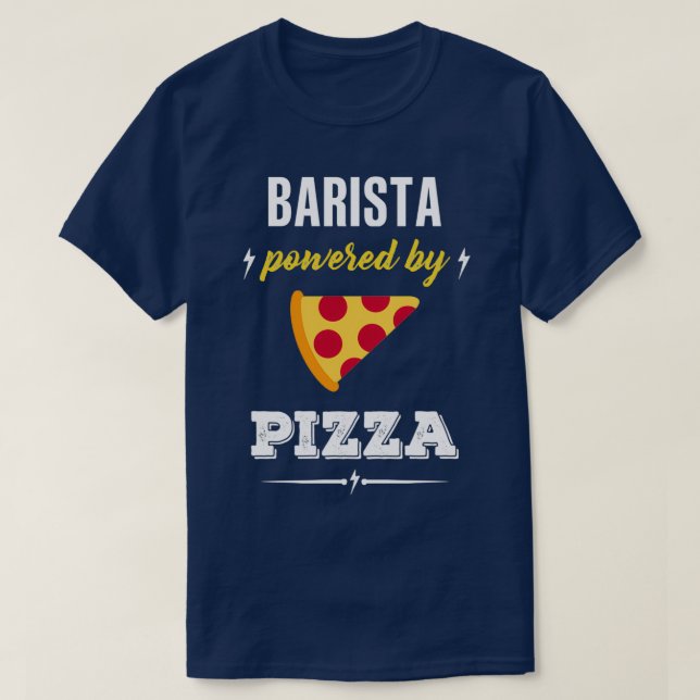 Camiseta BARISTA Presentado Por Un Gracioso Regalo 2 De Piz (Diseño del anverso)