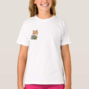 Camiseta Barista Shiba Inu Espresso Niños