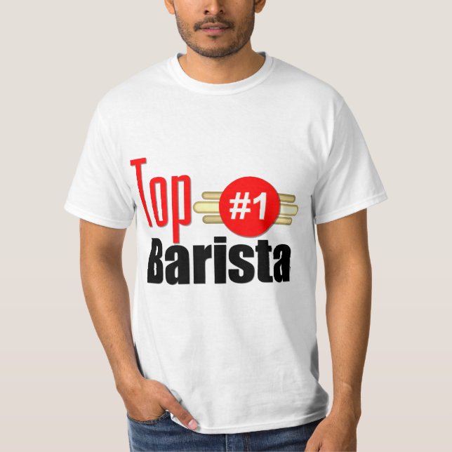 Camiseta Barista superior (Anverso)