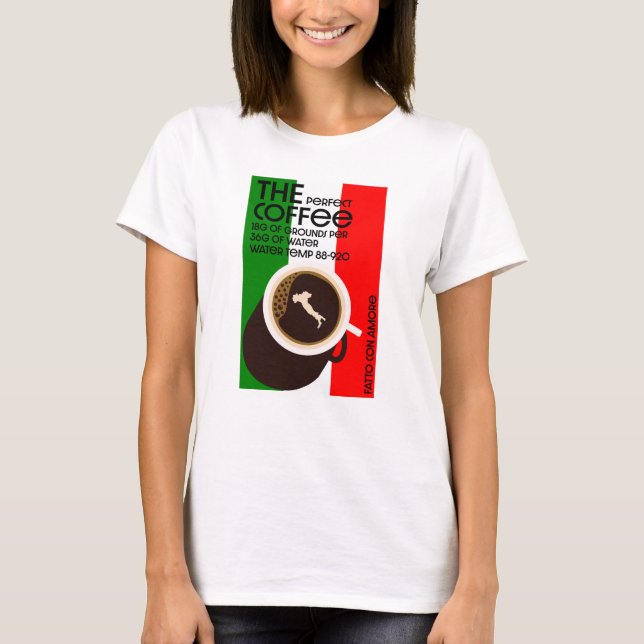 Camiseta Baristas de Italia (Anverso)