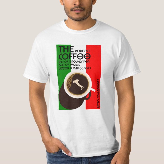 Camiseta Baristas de Italia (Anverso)