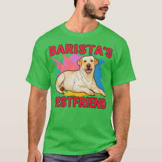 Camiseta Baristax27s Mejor amigo Labrador Recuperador Perro