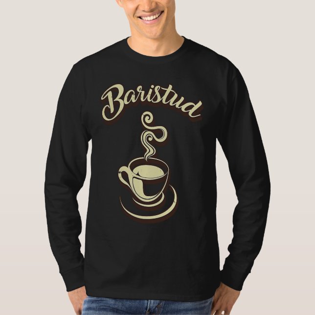 Camiseta Baristud Barista Cafe (Anverso)