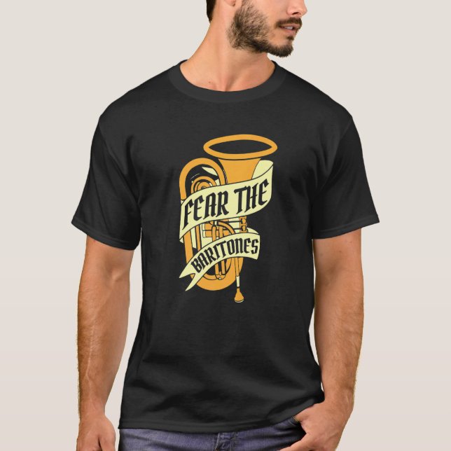 Camiseta Baritone Bass Euphonium 1 (Anverso)