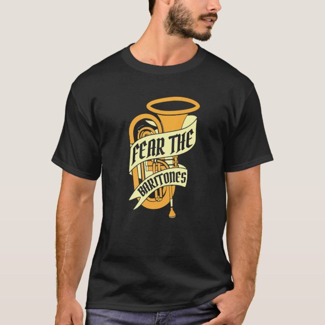 Camiseta Baritone Bass Euphonium 1 (Anverso)