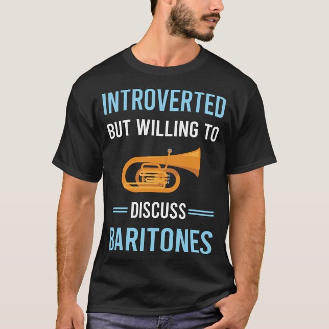 Camiseta Baritone introvertido (Anverso)