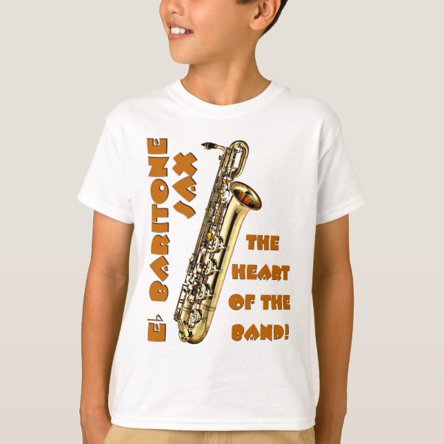 Camiseta Baritone Sax (Anverso)