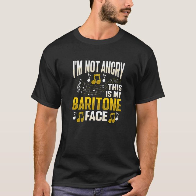 Camiseta Baritone Voice Design for a Choir Member Premium (Anverso)