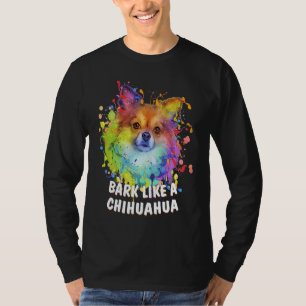 Camiseta Bark como un chivo chihuahua chawawa Humor de jugu