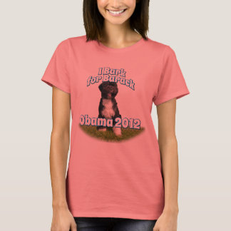 Camiseta Bark por Barack, Bo, el primer perro Obama