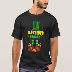 Camiseta Barkeeper Squad Funny Irish St Patrick Day