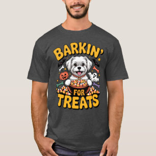 Camiseta Barkin’ Para Tratamientos Divertidos Vándalos Malt