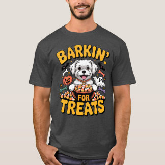 Camiseta Barkin’ Para Tratamientos Divertidos Vándalos Malt