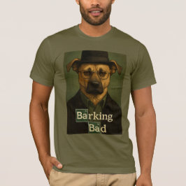 Camiseta Barking Bad – Diseño Cómico de Perro con