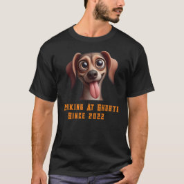 Camiseta Barking En Ghosts Halloween Perro Lover Personaliz