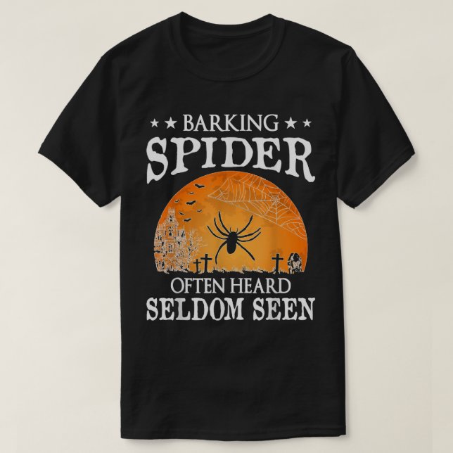 Camiseta Barking Spider Party  (Diseño del anverso)
