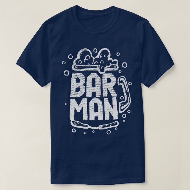 Camiseta Barman 6 (Diseño del anverso)
