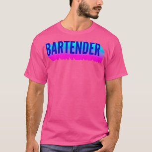Camiseta Barman Con Sombra De Gradiente Largo 2