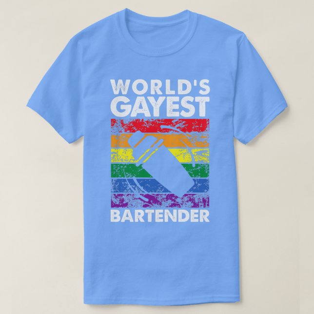 Camiseta Barman Gayest del Mundo27 (Diseño del anverso)