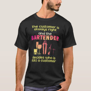 Camiseta Barman Para Barista Bartending