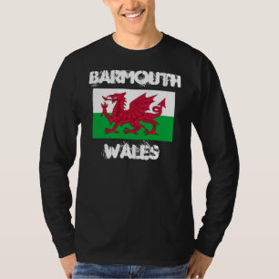 Camiseta Barmouth, Gales con bandera de Gales