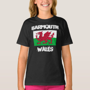 Camiseta Barmouth, Gales con bandera de Gales