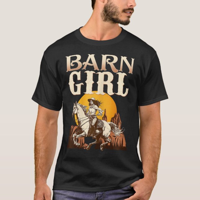 Camiseta Barn Chica I Hincha ecuestre Pony (Anverso)