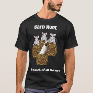 Camiseta Barn Hunt en busca de ratas Parson Russell Terrie