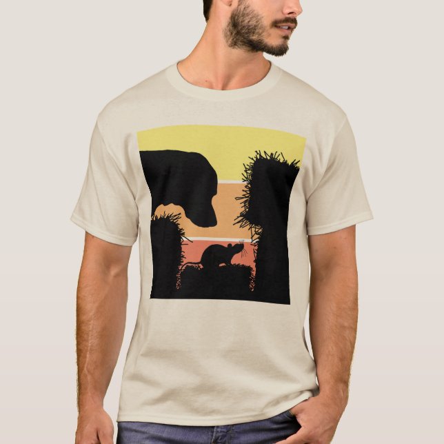 Camiseta Barn Hunt Nose Work: Dog and Rat Scent Work (Anverso)